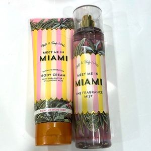 Meet Me in Miami Body Mist & Body Lotion
